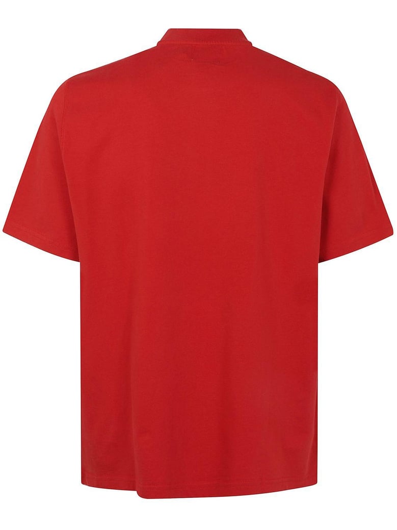 small circled bird logo t-shirt by Selfnex