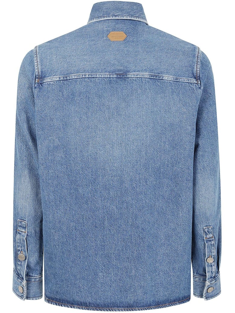 light jacket denim blue vintage by Selfnex