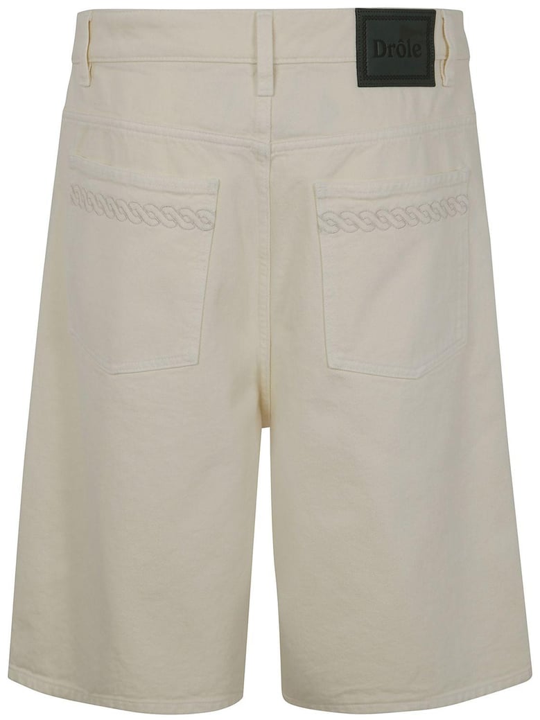 le short baggy écru by Selfnex