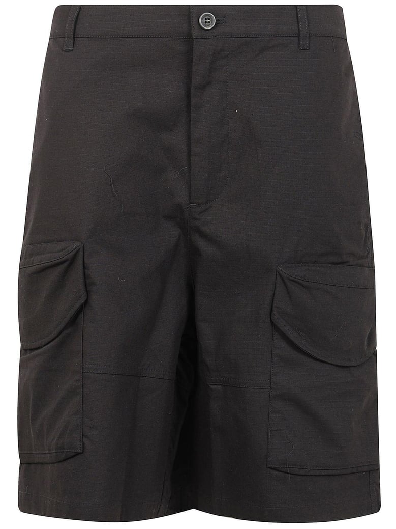 cotton cargo shorts by Selfnex