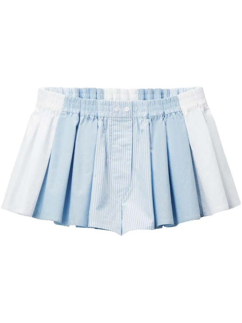 pleated boxer short by Selfnex