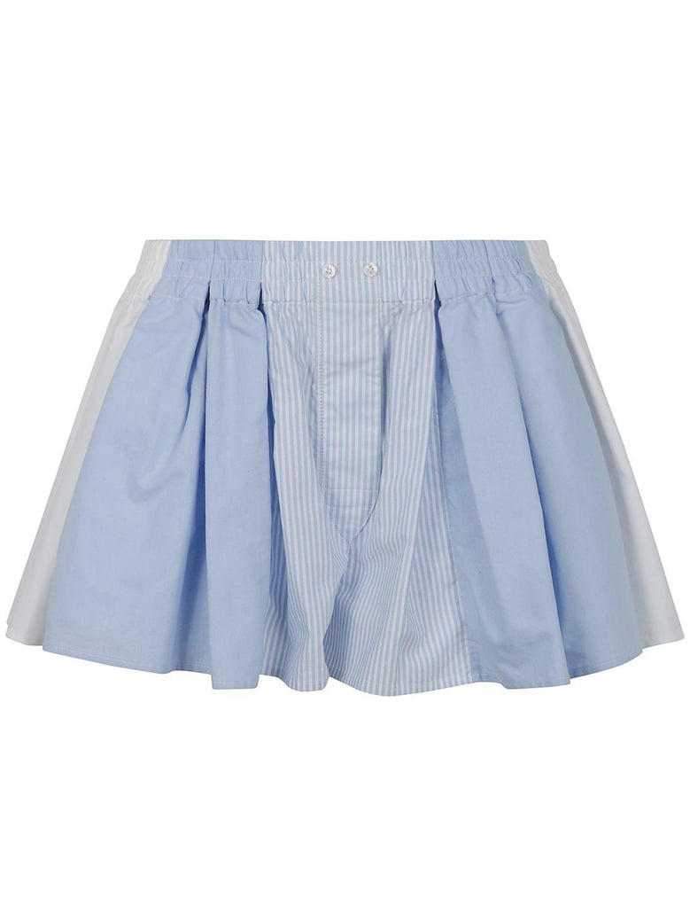 pleated boxer short by Selfnex