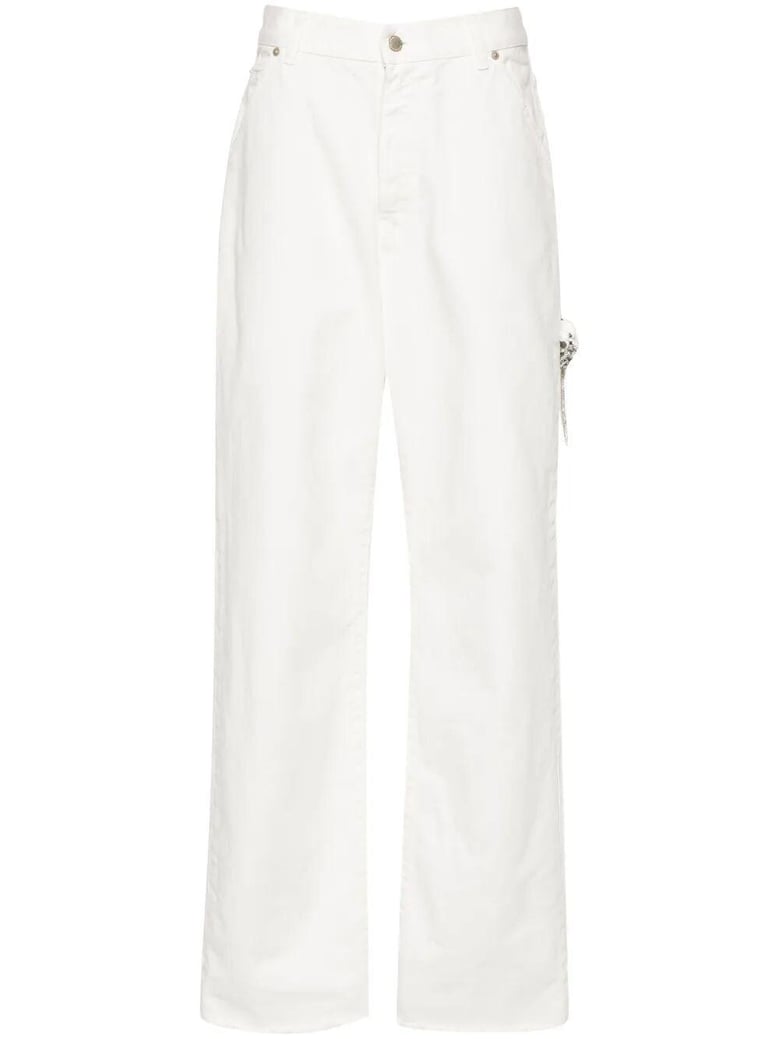 lisa chain loose fit carpenter denim by Selfnex