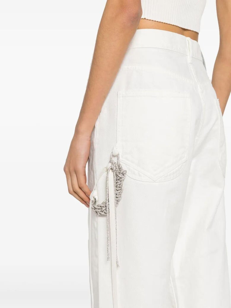 lisa chain loose fit carpenter denim by Selfnex