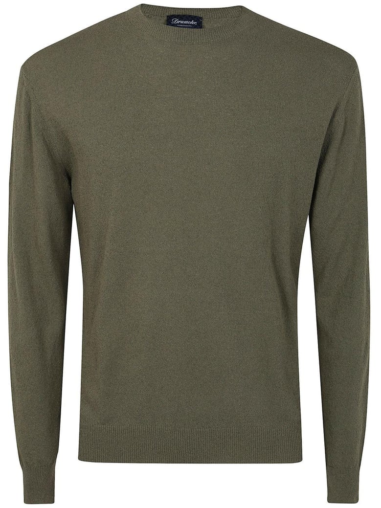long sleeves round neck sweater by Selfnex