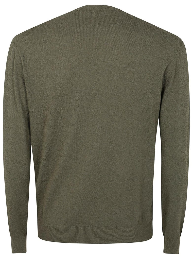 long sleeves round neck sweater by Selfnex