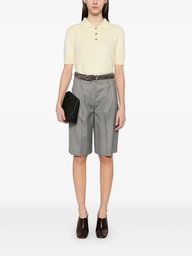 soan tailored bermuda shorts by Selfnex