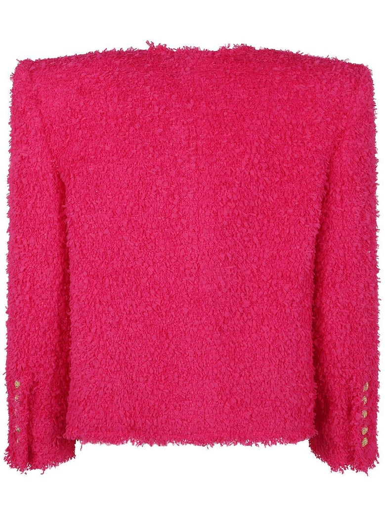 8 button tweed spencer jacket by Selfnex