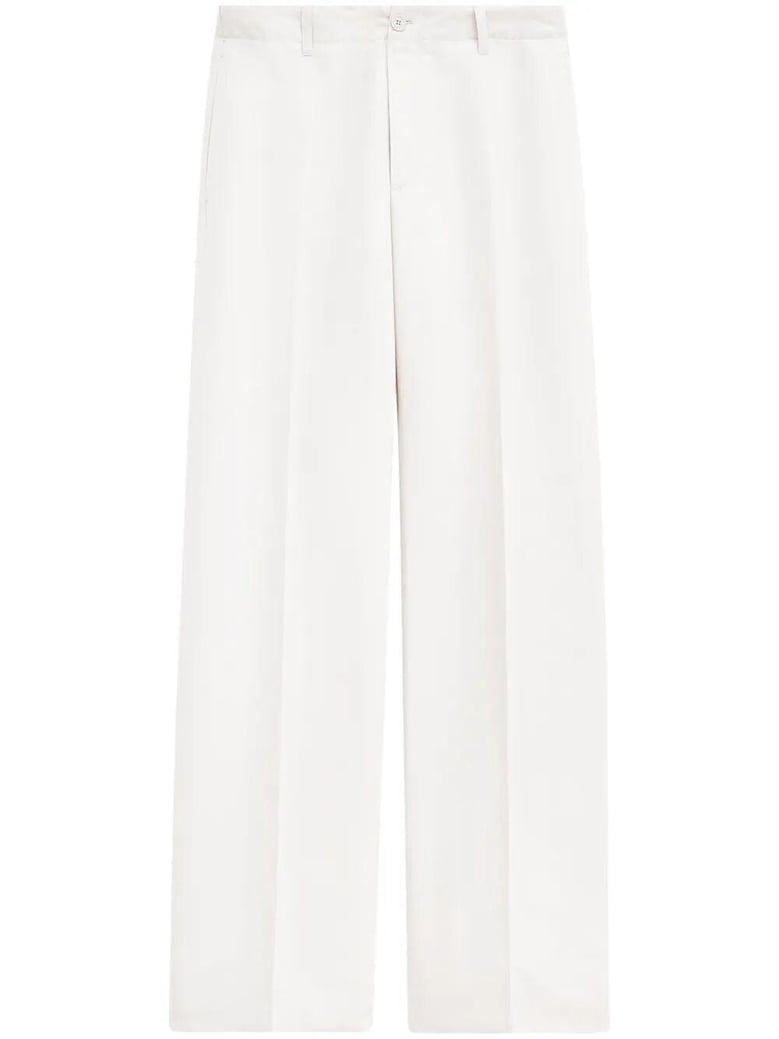 relaxed straight cotton linen by Selfnex