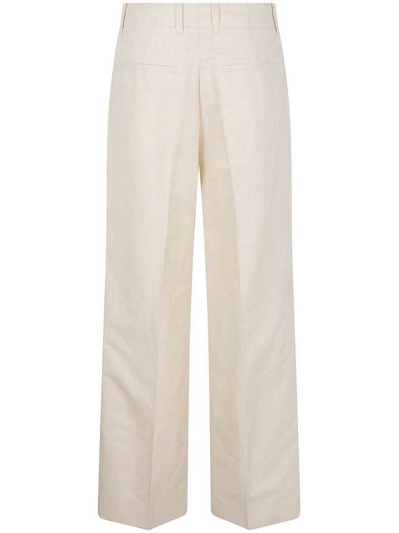 relaxed straight cotton linen by Selfnex