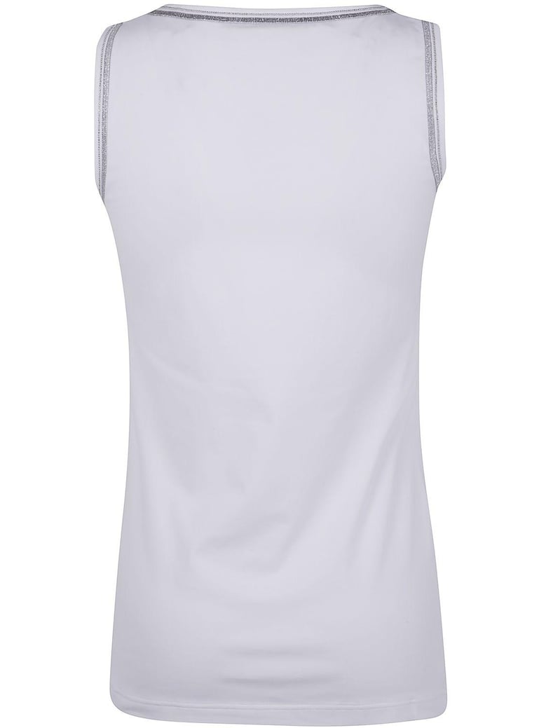 cotton jersey tank top by Selfnex