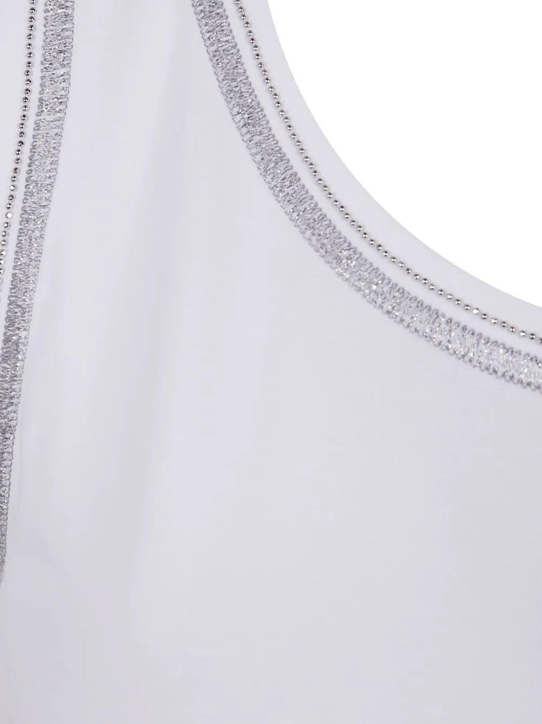 cotton jersey tank top by Selfnex
