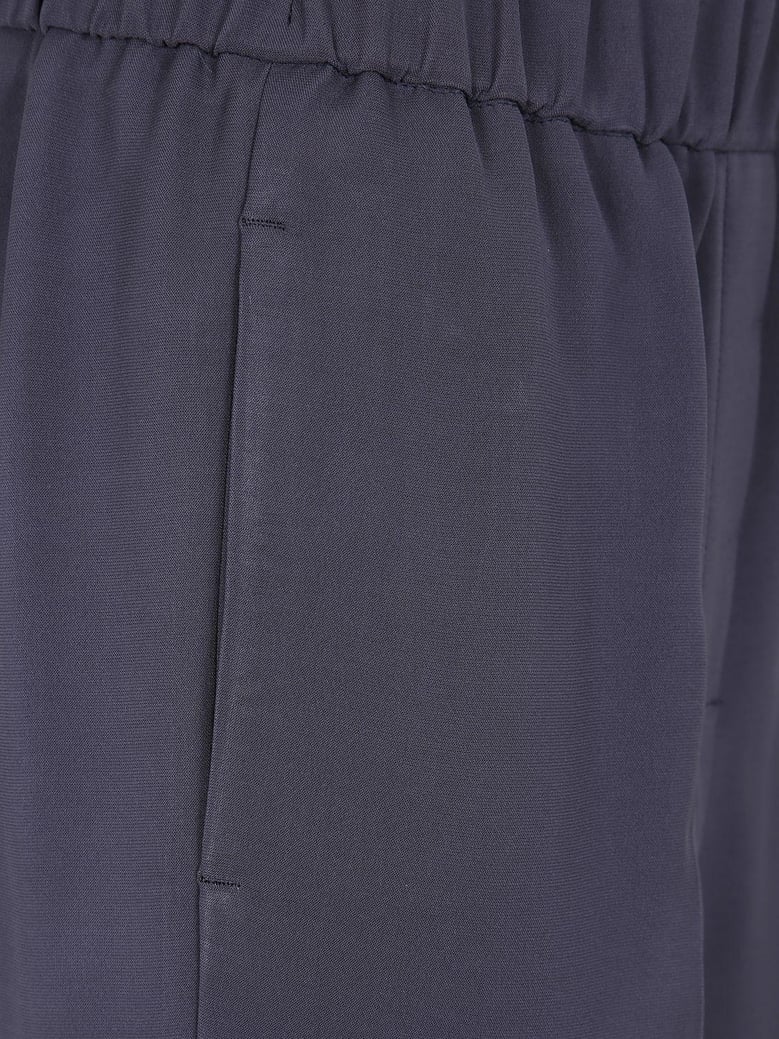 viscose cady stretch trousers by Selfnex