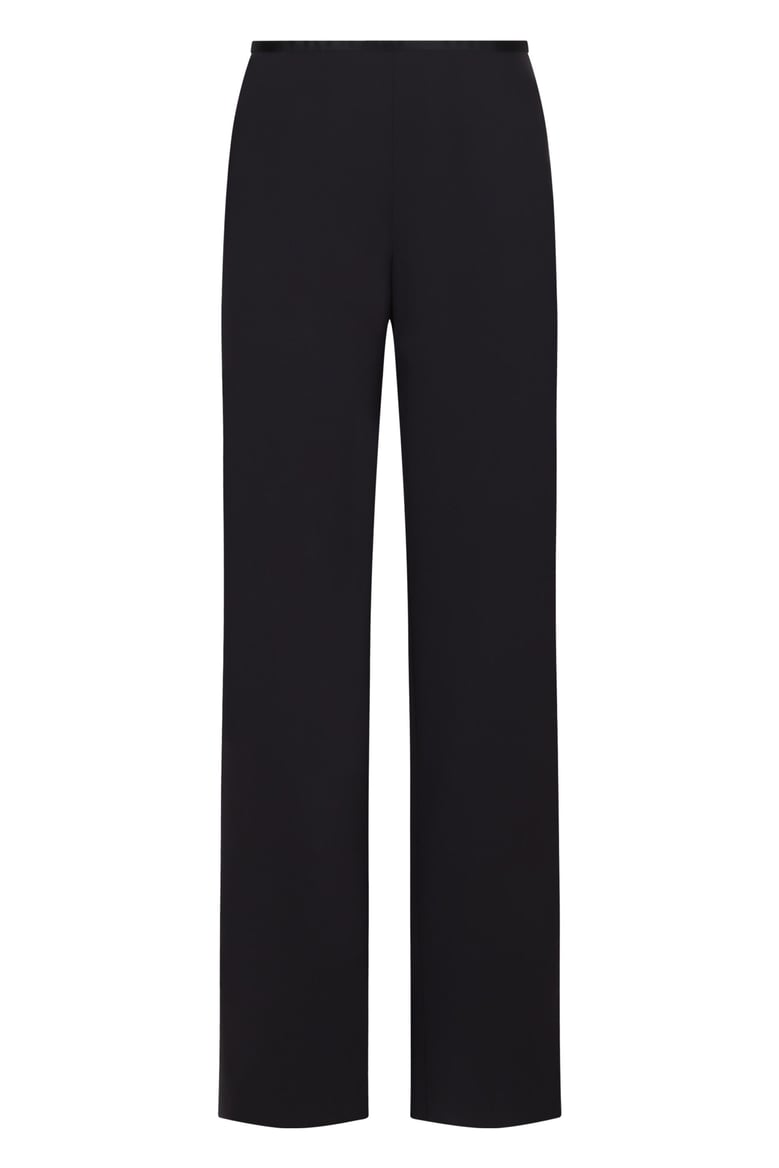 cady texture palazzo trousers by Selfnex