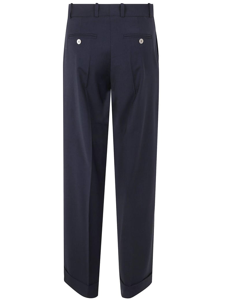 andrew wide leg trousers by Selfnex