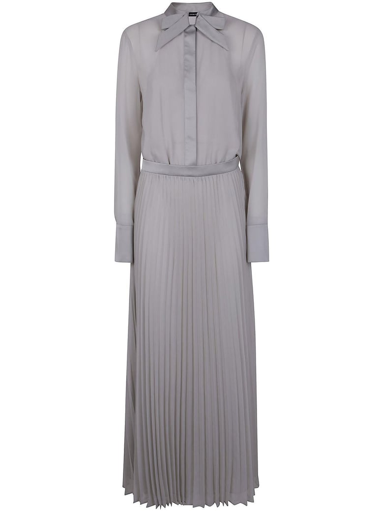bow detail maxi dress by Selfnex
