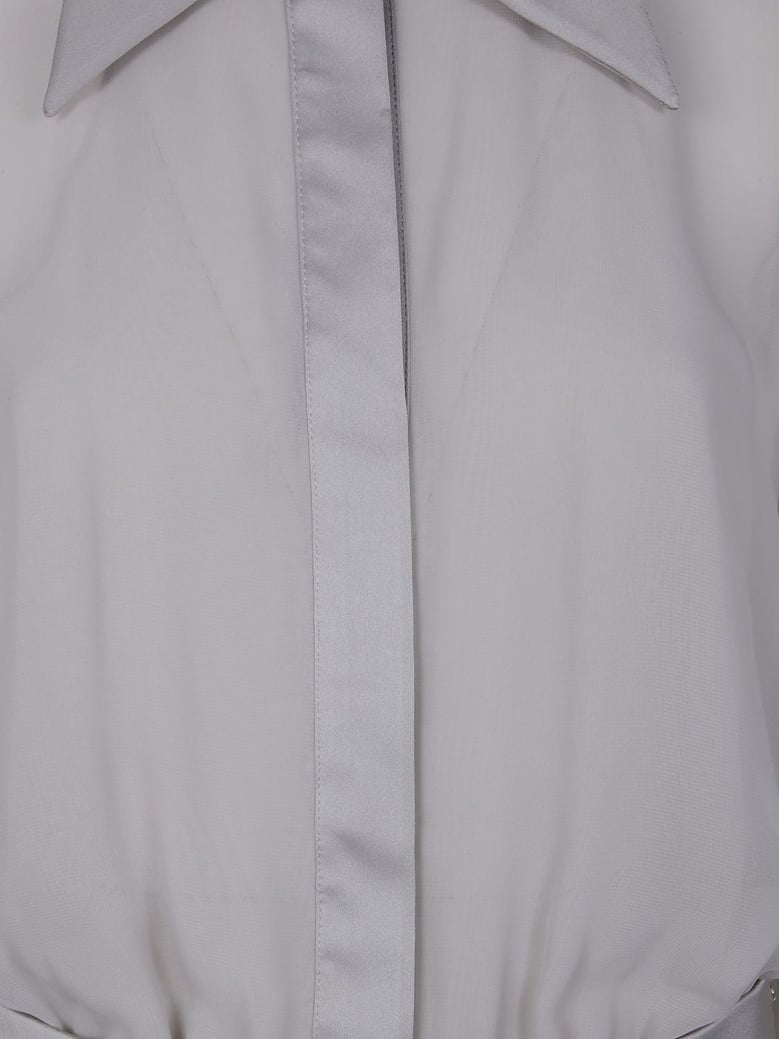 bow detail maxi dress by Selfnex