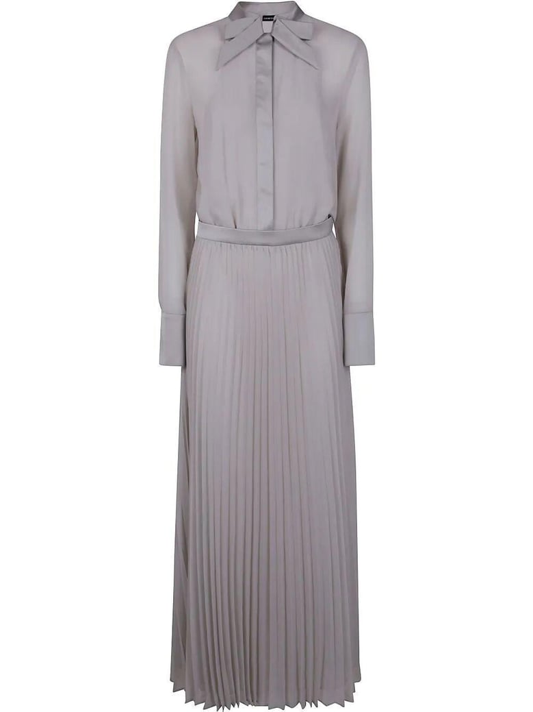bow detail maxi dress by Selfnex