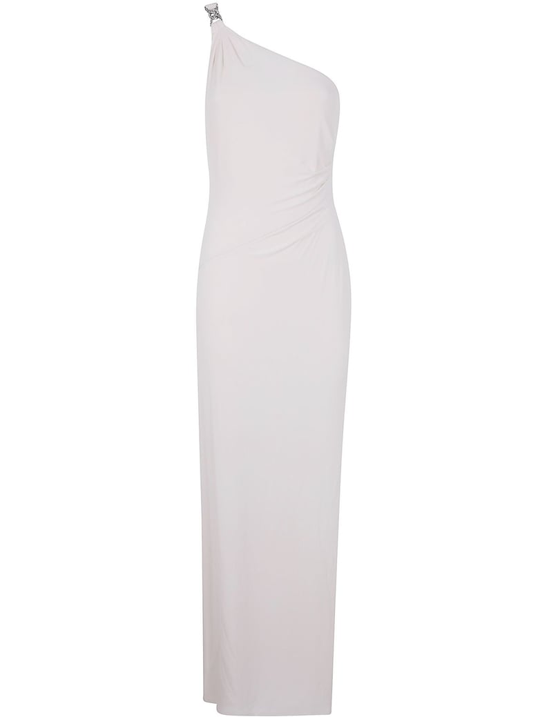belina one shoulder evening dress by Selfnex