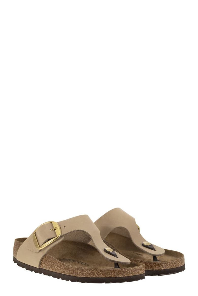 gizeh big buckle - flip-flops with buckle by Selfnex