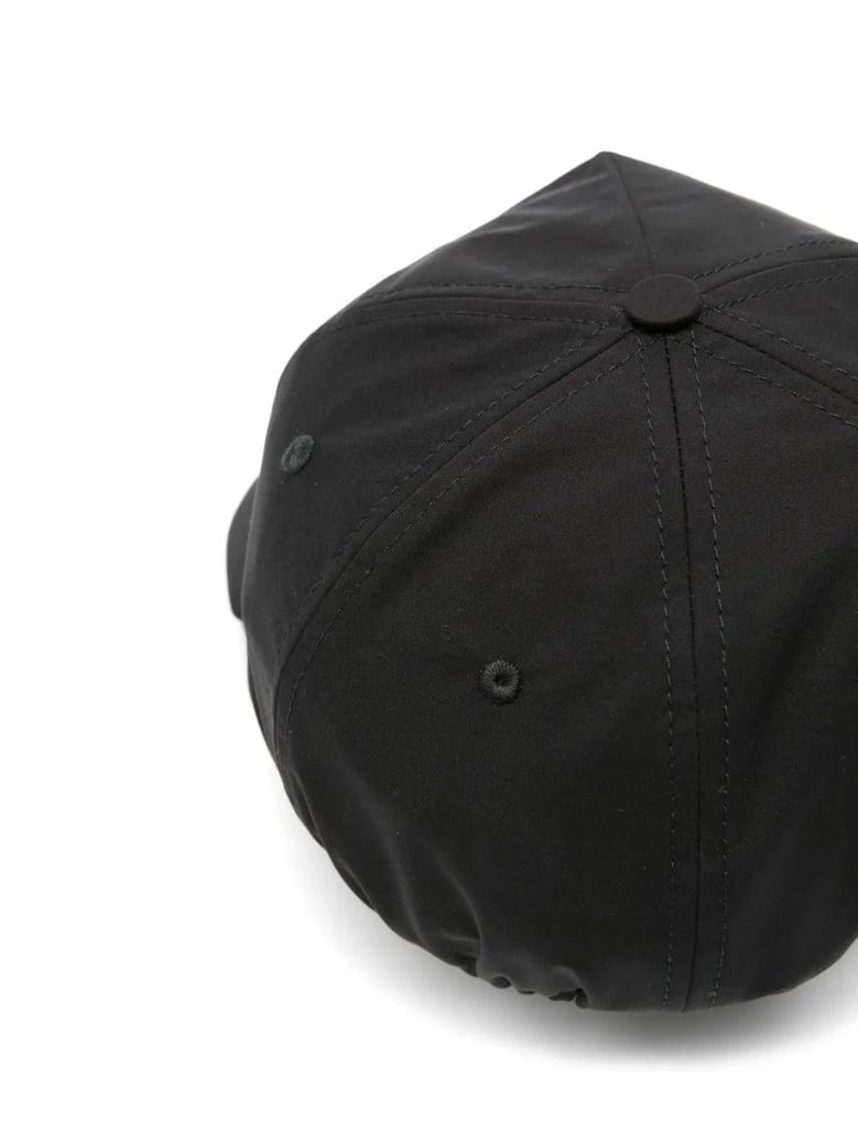black nylon baseball cap by Selfnex