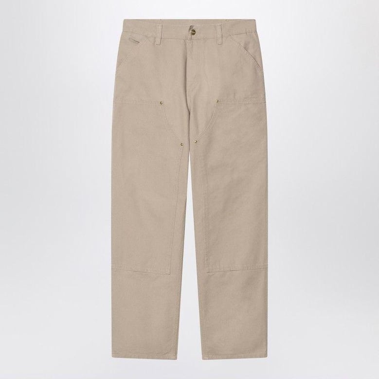 double knee pant dusky beige by Selfnex