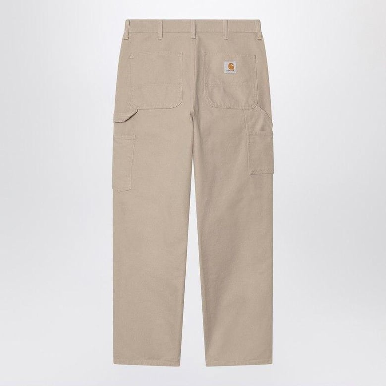 double knee pant dusky beige by Selfnex