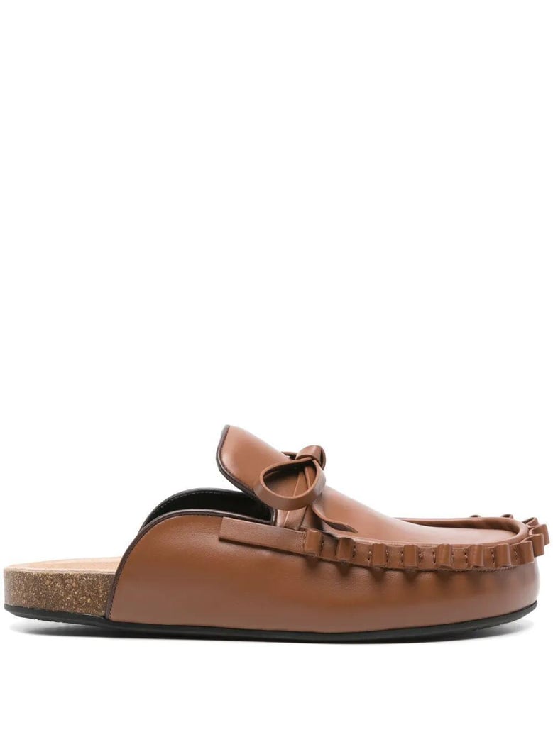 ruffle loafer w by Selfnex