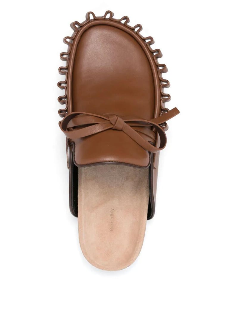 ruffle loafer w by Selfnex