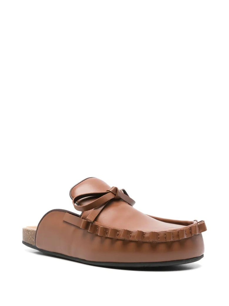 ruffle loafer w by Selfnex