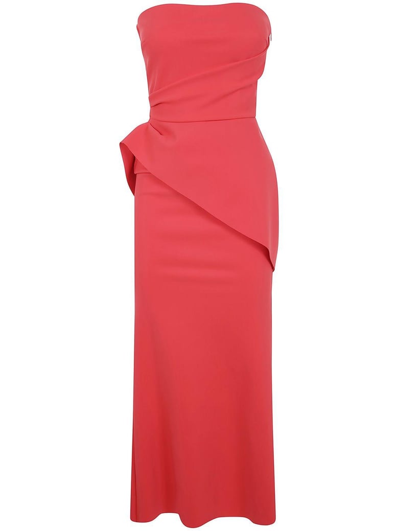 taro long zp jersey long dress by Selfnex