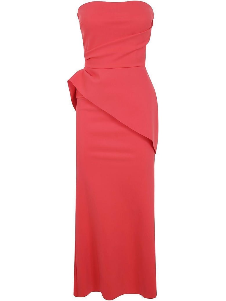 taro long zp jersey long dress by Selfnex
