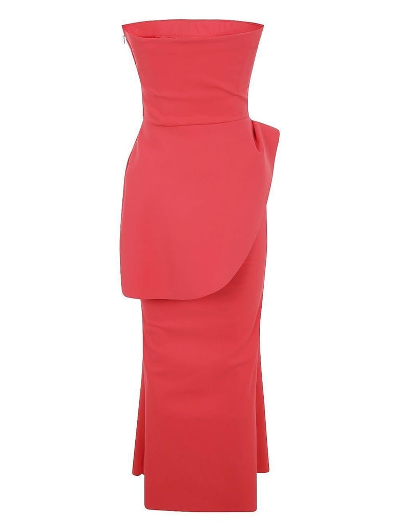 taro long zp jersey long dress by Selfnex