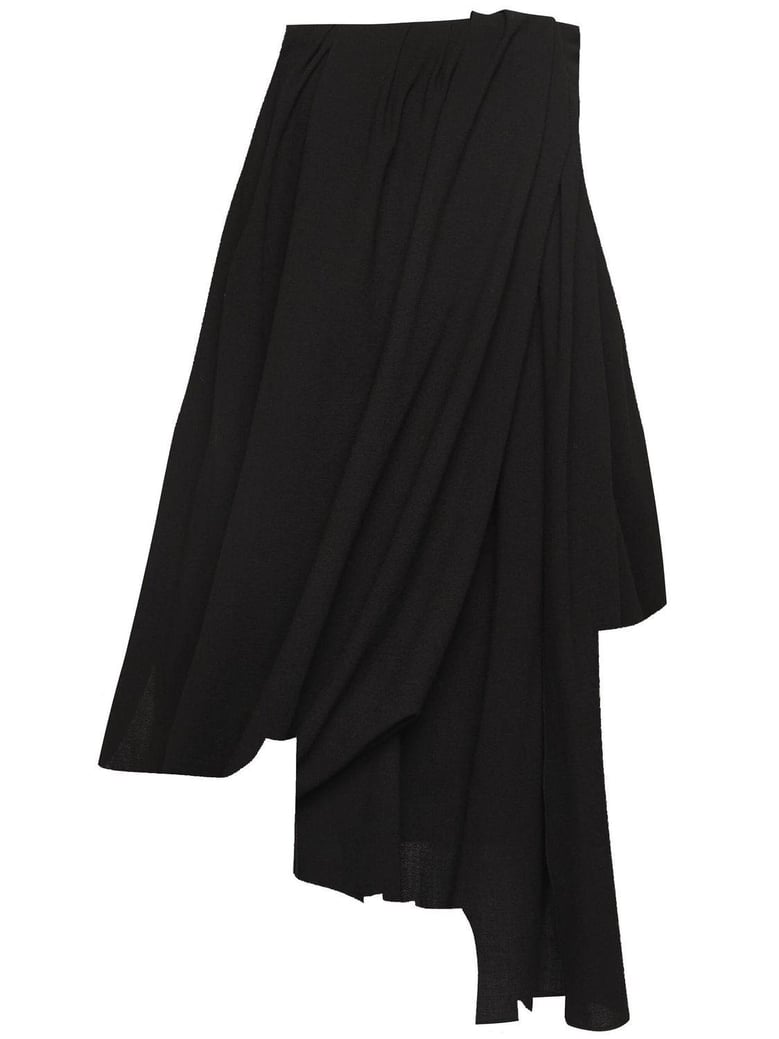 draped bustier dress by Selfnex