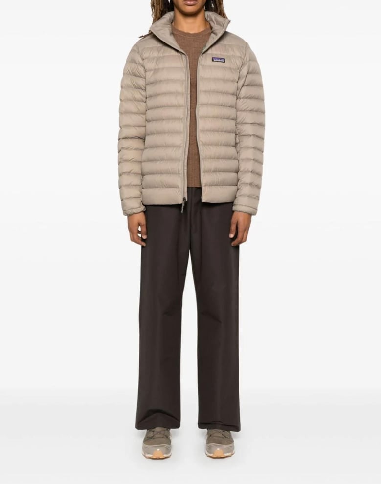 down sweater jacket by Selfnex