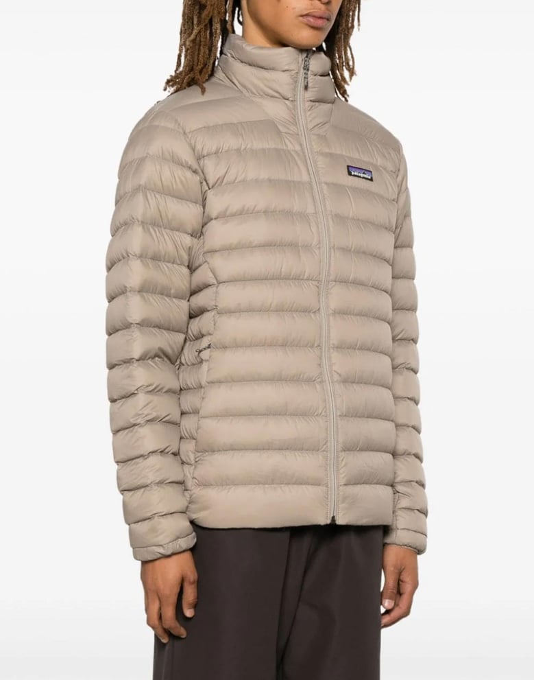 down sweater jacket by Selfnex
