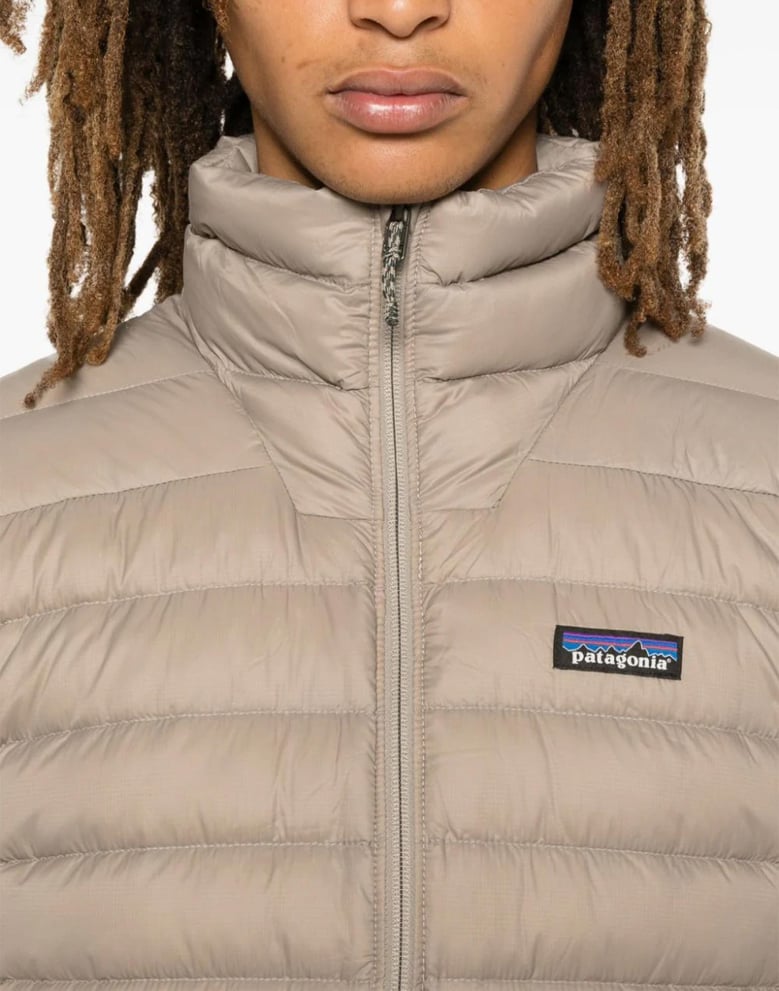 down sweater jacket by Selfnex