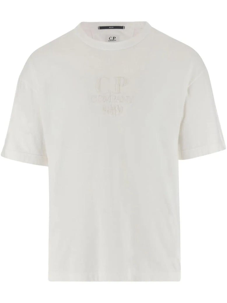 boxy logo t-shirt by Selfnex