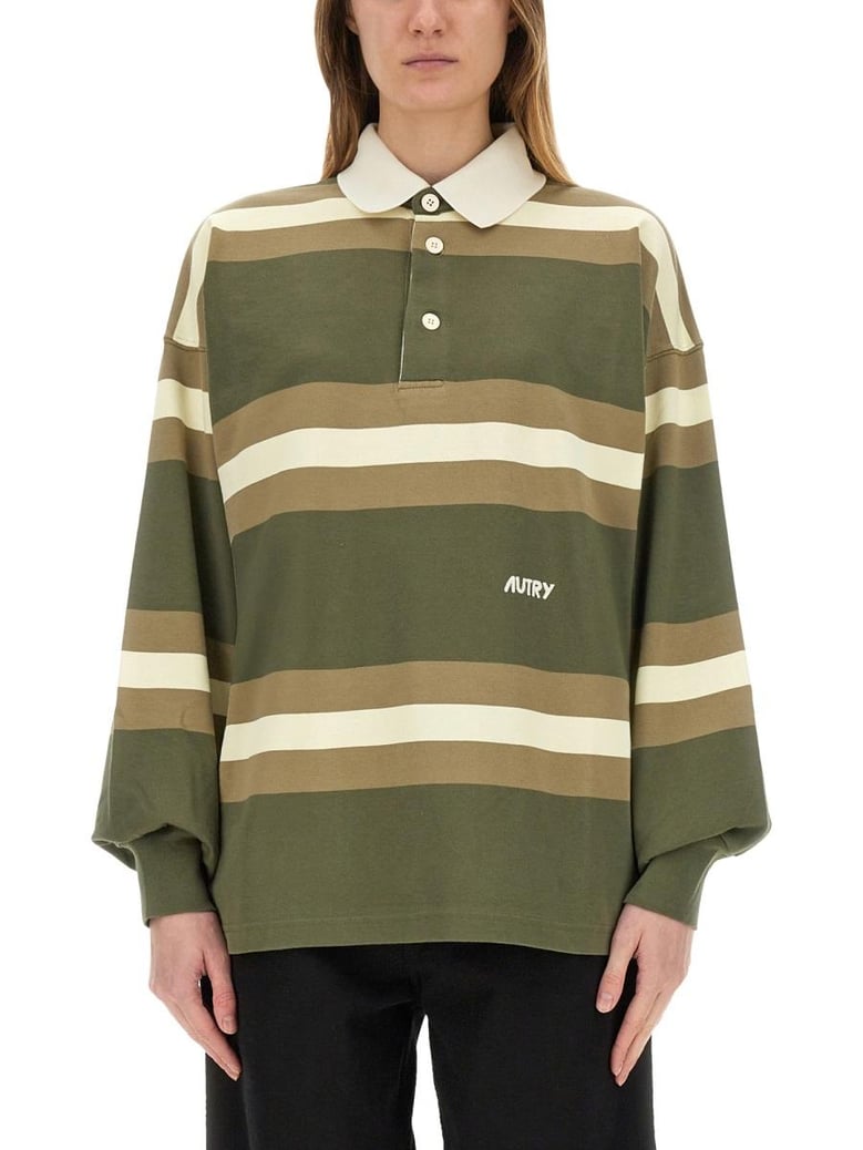 striped polo by Selfnex