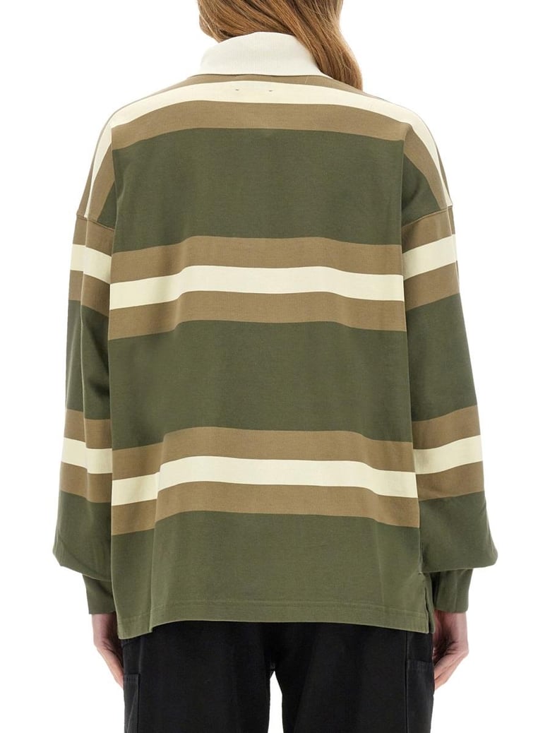 striped polo by Selfnex