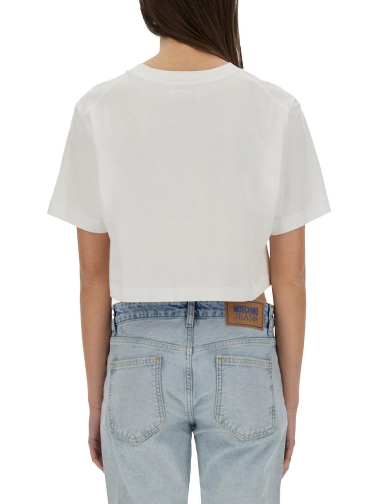 icecream print cropped tshirt by Selfnex