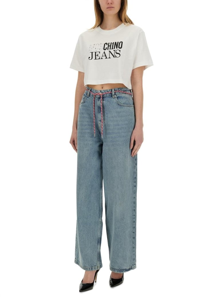 cropped tshirt with logo by Selfnex