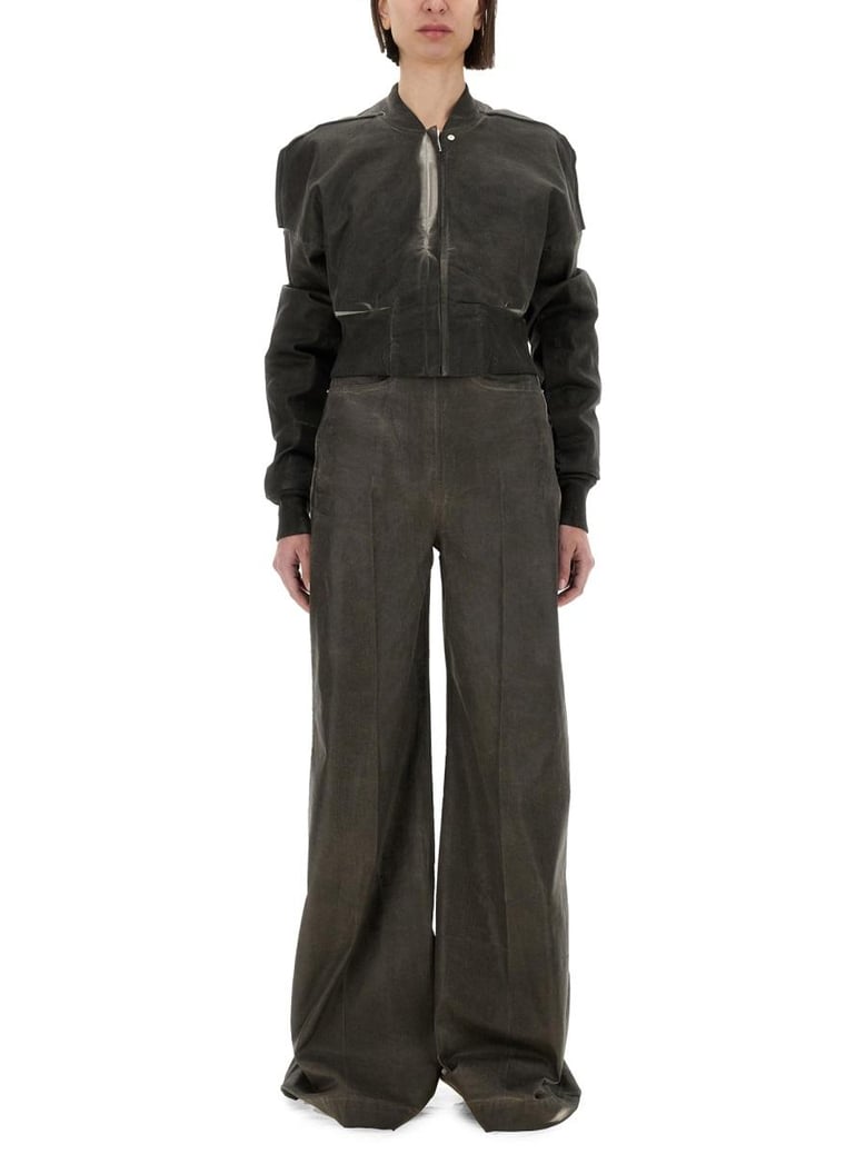 cropped bomber jacket flight jkt by Selfnex
