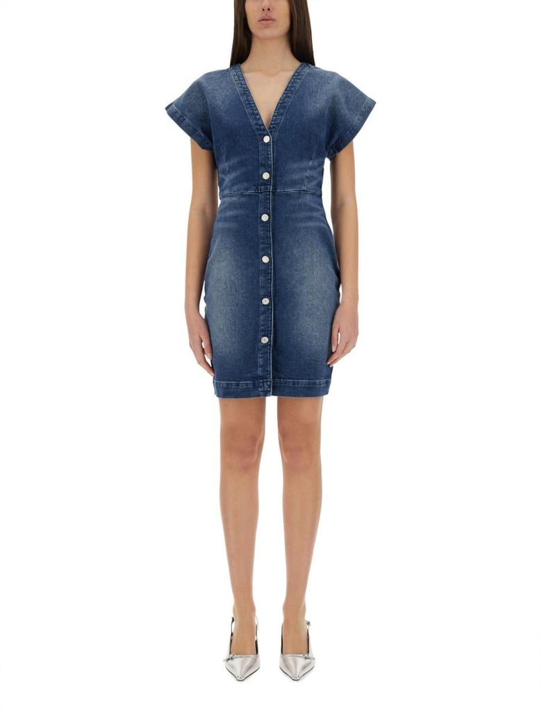 denim dress by Selfnex