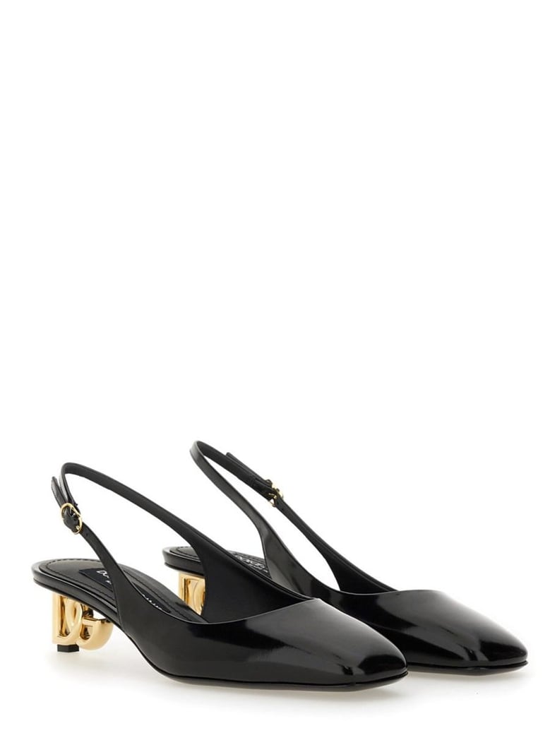 patent leather slingback by Selfnex
