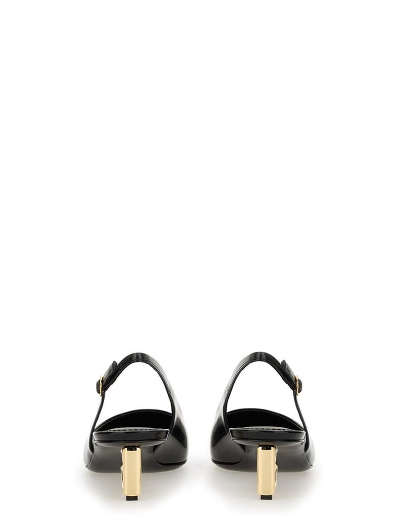 patent leather slingback by Selfnex