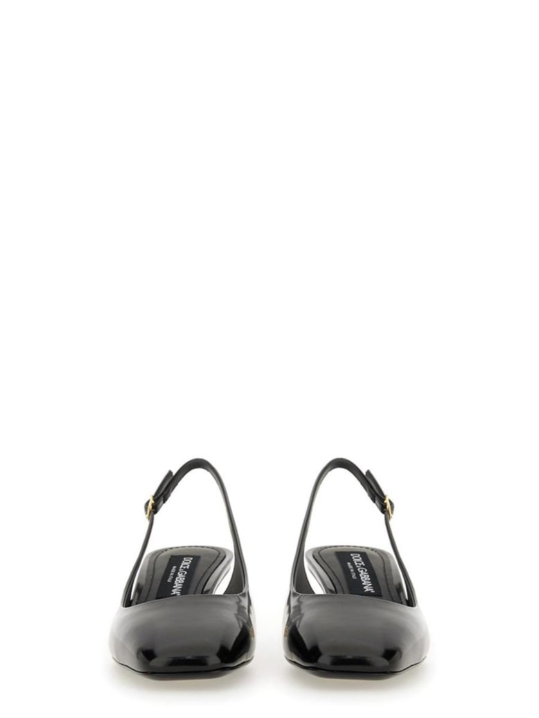 patent leather slingback by Selfnex