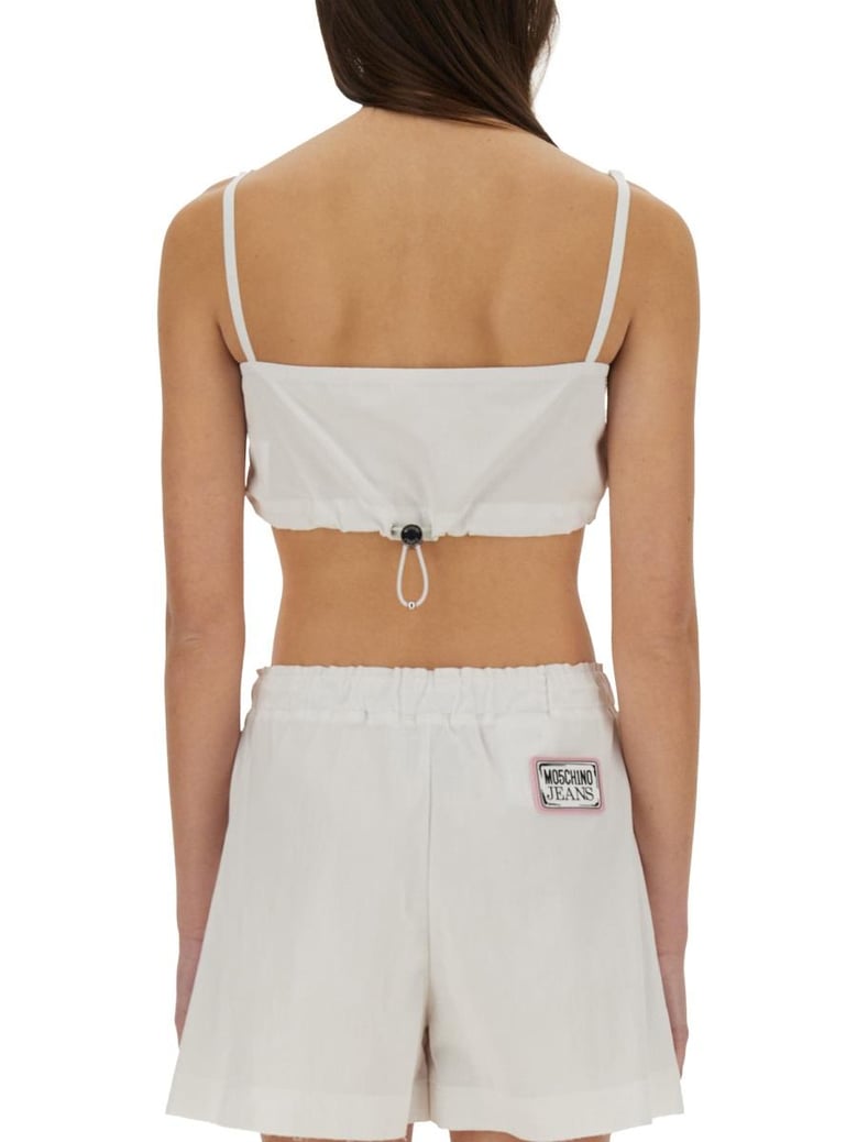 cotton bandeau top by Selfnex