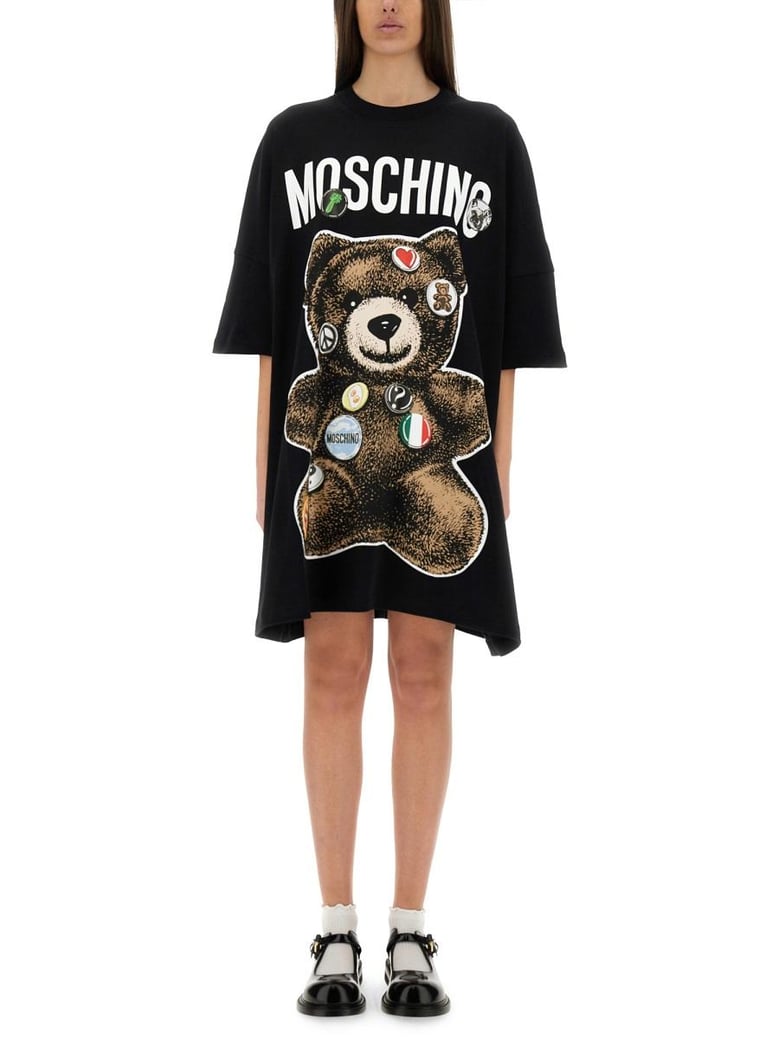 teddy bear short dress by Selfnex