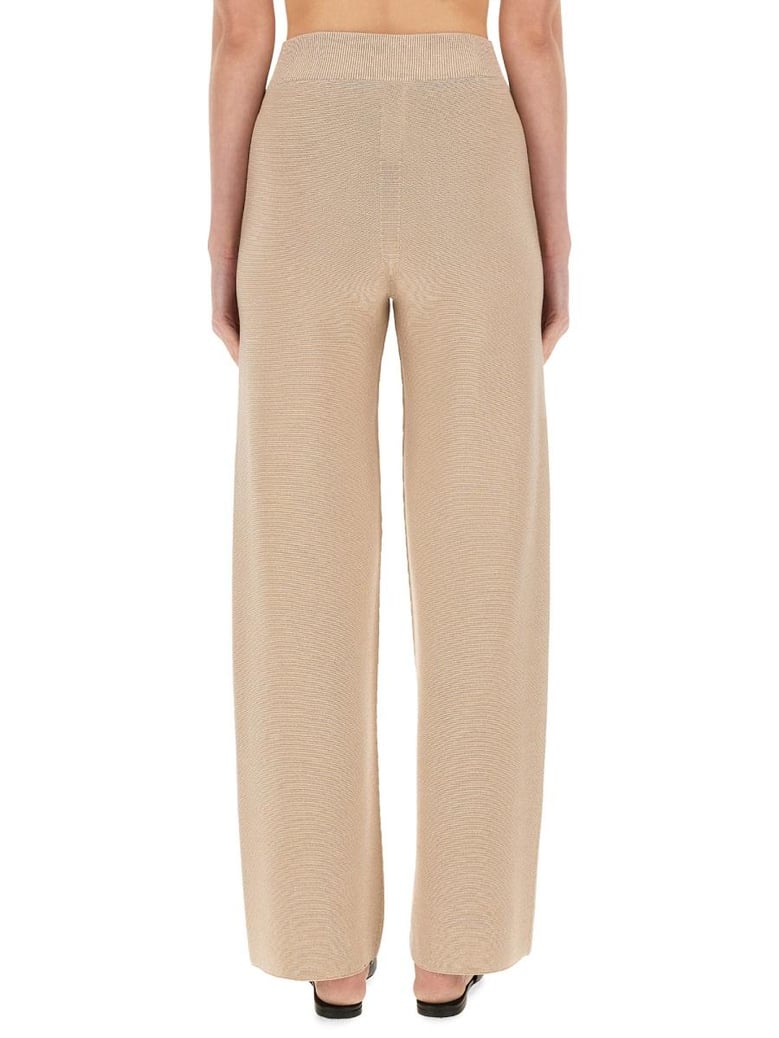 organic cotton and lurex pants by Selfnex